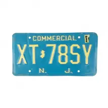 USA-Nummernschild New Jersey - Garden State - original