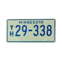 US-Kennzeichen aus Minnesota