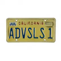 US - Kennzeichen California