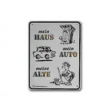 Funschild -Mein Haus, ...-