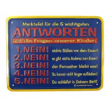 Funschild -Antworten-