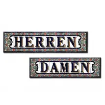 Spanisches Fliesen-Set Damen und Herren