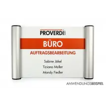 Türschild zum Selbstbeschriften in A5