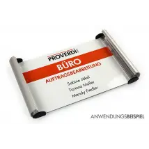 Türschild zum Selbstbeschriften in A4