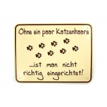 Funschild - Katze