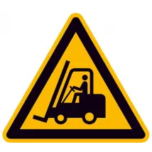 Warnschild »Warnung vor Flurförderzeugen«