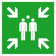 Fluchtwegschild »Sammelstelle«