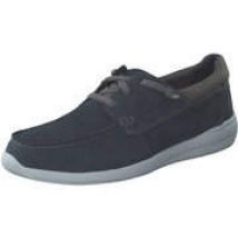 Clarks Gorwin Moc Mokassin Herren blau|blau