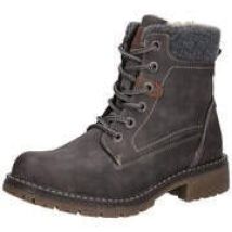 Puccetti Schnür Boots Damen grau|grau