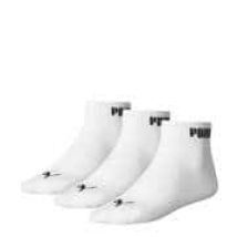 PUMA 3er Pack Quarter Socken Damen%7CHerren weiß|weiß|weiß|weiß|weiß