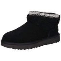 UGG Classic Ultra Mini Maxi Curly Damen schwarz|schwarz