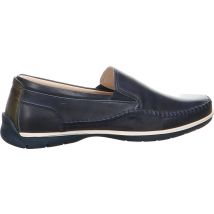 Klassische Slipper blau Marbella 44