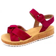 Keilsandalen lila/pink 37