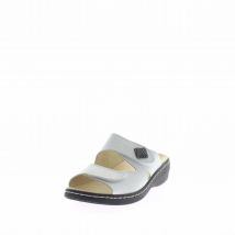 Longo Bequem-Pantolette,weiss weiß 42