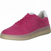 BAGATT Damen Sneaker Schnürschuhe Halbschuhe pink weiß Velou... 39
