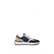 Freizeit Schnürer blau Sneaker 43
