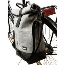 unisex Handtaschen khaki Fahrradtasche Zeltleinen Oliv hell -