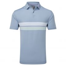 FootJoy Double Chest Band Pique Golf Polo Shirt