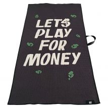 Golf Rags Lets Play for Money Waffle Golf Towel