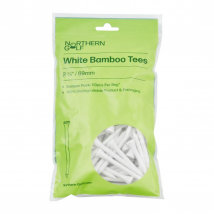 Northern Golf Bamboo Golf Tees White