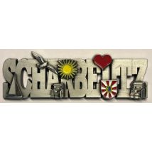 Maritimer Magnet aus Metall SCHARBEUTZ