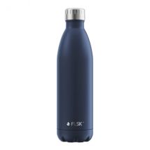 FLSK Edelstahl Trinkflasche 750ml dunkelblau