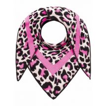 Dreieckstuch BW Neon Leo Neonpink