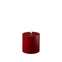 Deluxe Homeart Bordeaux Stumpenkerze D10xH10cm