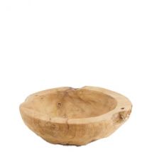 Holzschale aus Teak in rund Durchmesser 15cm