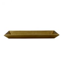 Tablett "Largo" aus Mangoholz vertieft 50cm klein