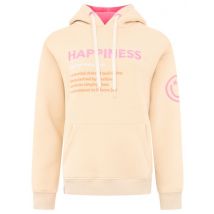 Zwillingsherz Hoodie BW Happiness Beige - in fünf Größen L