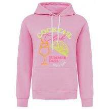 Zwillingsherz Hoodie Cocktail Club rosa/neon versch. Größen Größe S