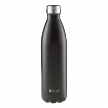 FLSK Edelstahl Trinkflasche 1000ml black