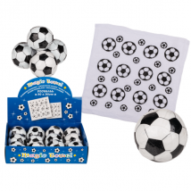 Magisches Handtuch Fußball 30 x 30 cm ""