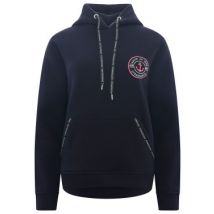 Hoodie BARFUSS AM MEER Zwillinsgherz Navy in fünf Größen S
