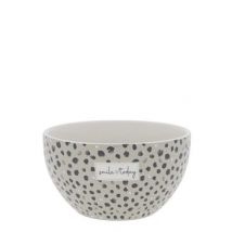 Bastion Collections Müslischale smile today in beige schwarz