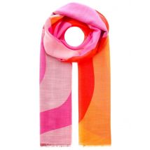 Zwillingsherz Tuch 'Sommerzeit' pink/orange