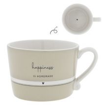Bastion Collections Henkeltasse Happiness is Homemade beige ""