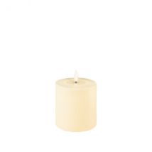 Deluxe Homeart creme Stumpenkerze D10xH10cm ""