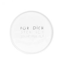 Räder Breakfast kleiner Teller "Für dich steh ich sogar früh auf"