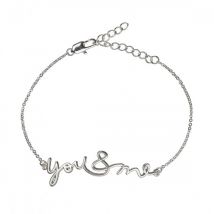 Räder Lieblinge Armband in silber "You&Me" ""