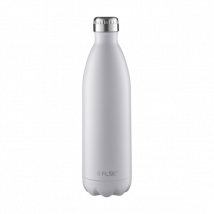 FLSK Edelstahl Trinkflasche 750ml white