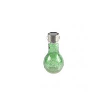 Maritime Solarlampe Glühbirne aus Glas mit LED grün ""