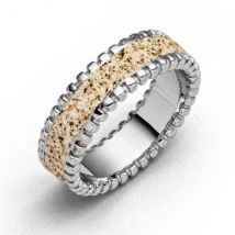 DUR Ring "Strandzauber“925er Sterling-Silber 60