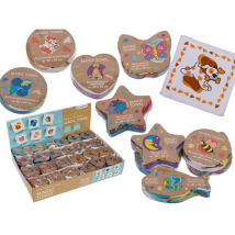 Magisches Handtuch Tiere 30 x 30 cm- in acht Varianten Delfin