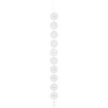 Räder Design Meerkette grau Meer als Worte 90 cm