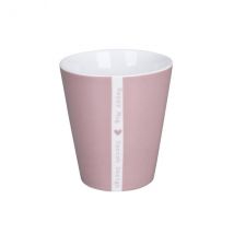 Krasilnikoff Mug "Moin hellrosa"
