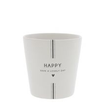 Bastion Collections Becher Happy have a lovely day
