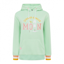 Hoodie Strand Meer Moin Mintgrün in fünf Größen S