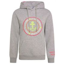 Hoodie Emanuela Great adventures - Let's go Zwillingsherz Grau - in vier Größen - Größe XL